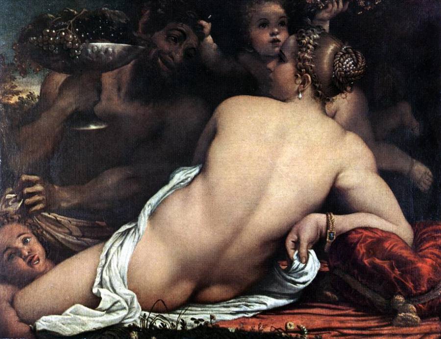 Carracci Annibale - Venus avec un satyre et Cupidons.jpg